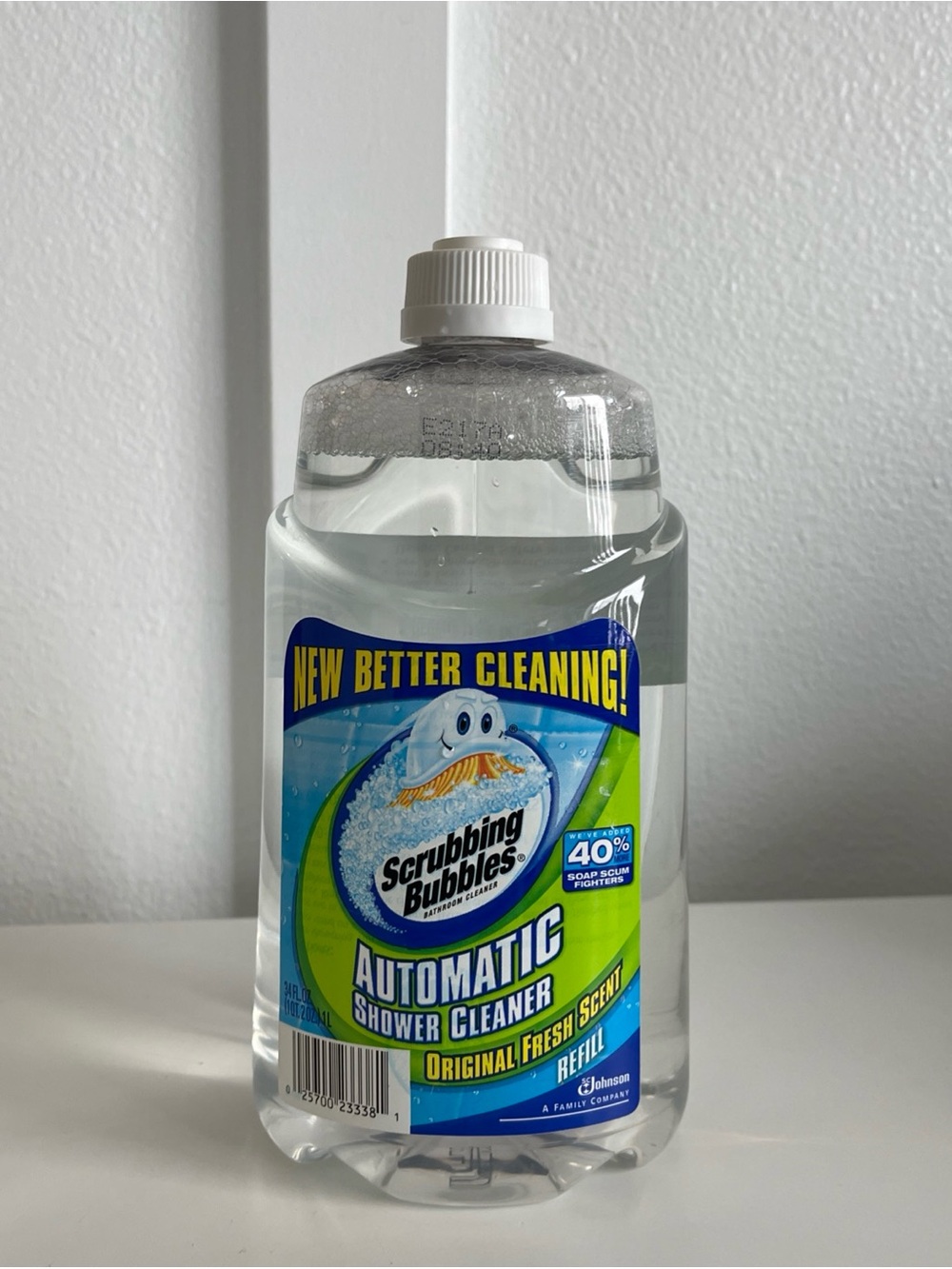 Scrubbing Bubbles Automatic Shower Cleaner Refill Original 34oz Bottle NEW!